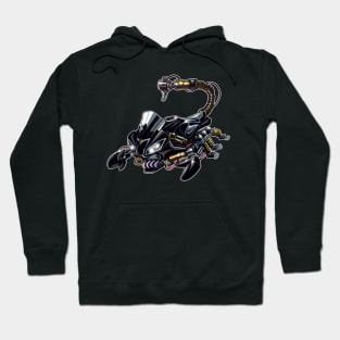 Yamaha R6 Scorpion Black Hoodie